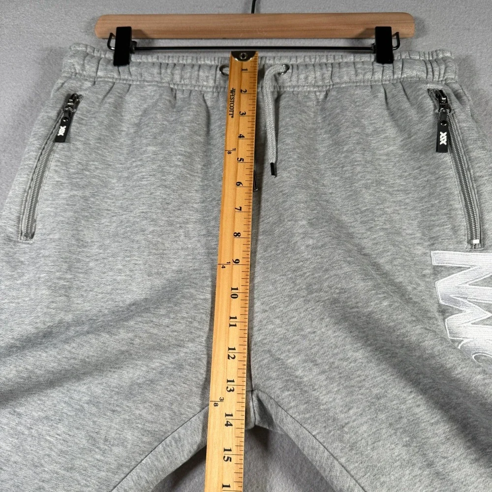 Sidemen Official XIX SDMN Gray Joggers Kids XL Zipper Pockets 100% Cotton